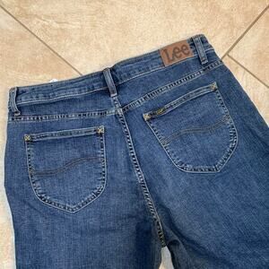 Lee women’s blue Denim Distressed Shorts